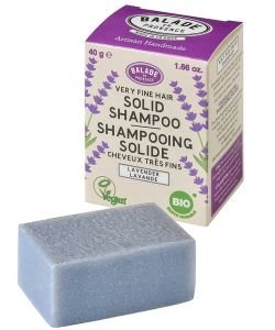 Shampooing Solide -Cheveux très fins BIO, 40 g